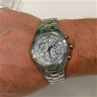 Orologio Citizen Uomo Radiocontrollato in Acciaio AT1084-50B - AT1084-50B